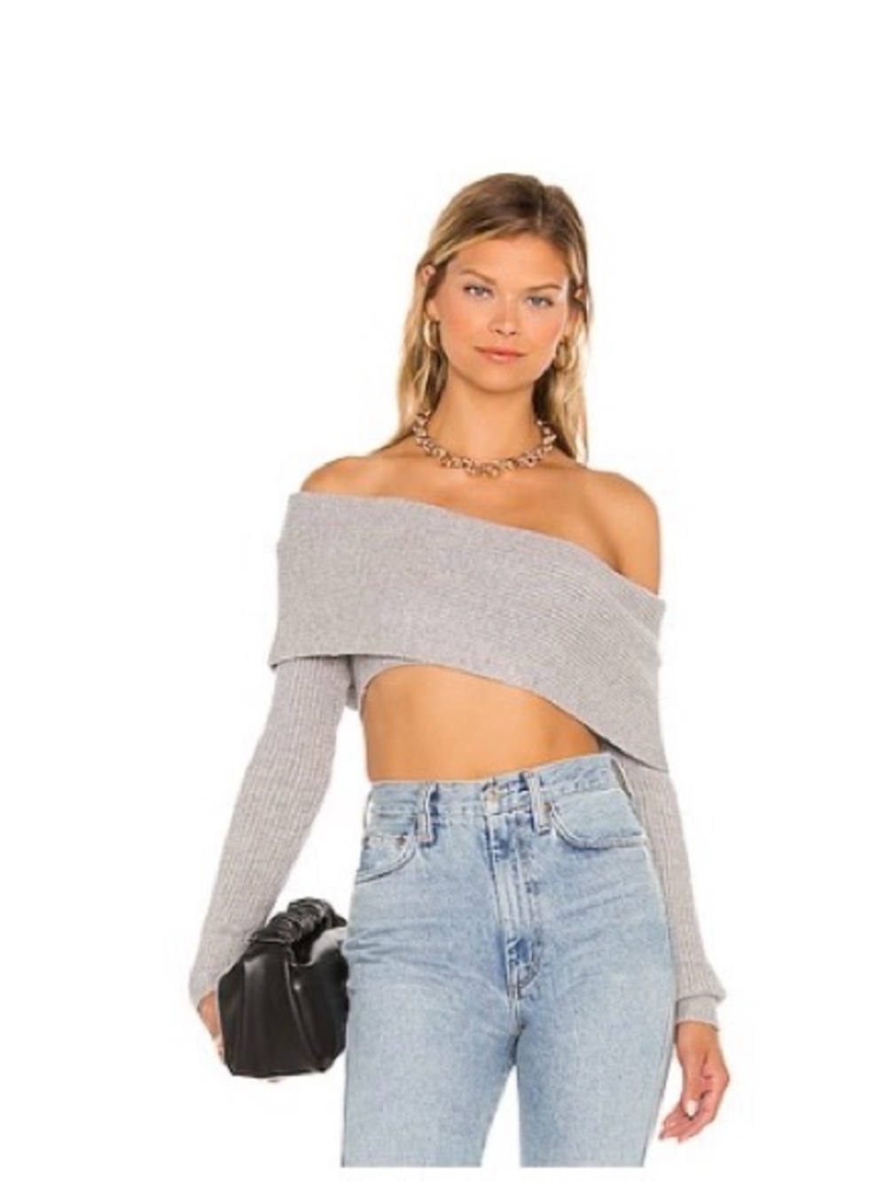 SUPERDOWN Lyla Crop Sweater
